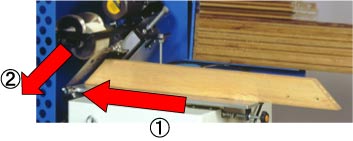 TS-45（トメ角専用スプレター）　動作について